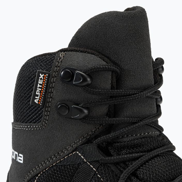 Взуття трекінгове чоловіче Alpina Tracker Mid black/grey 8