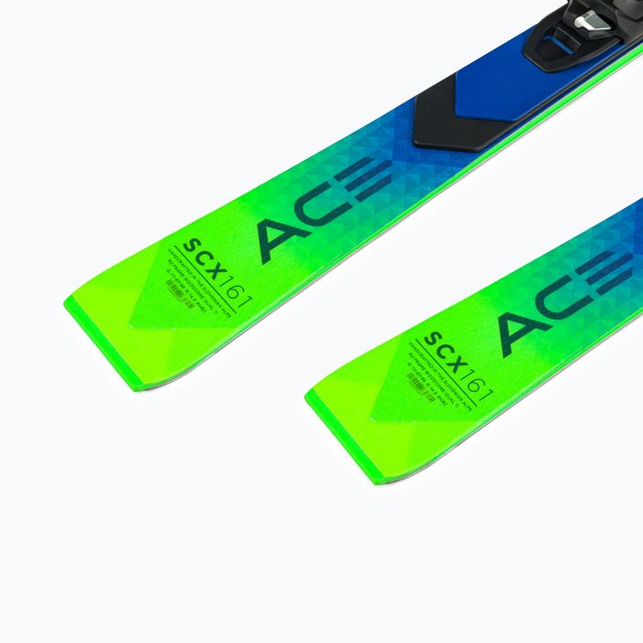 Лижі гірські Elan Ace SCX Fusion + EMX 12 green/blue/black 9