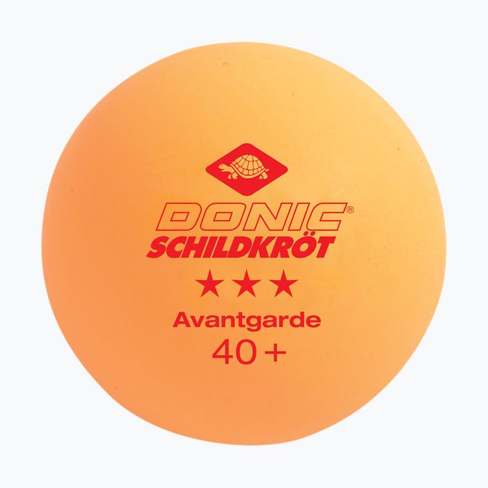 М'ячі для настільного тенісу Donic-Schildkröt 3-Star Avantgarde ball Poly 40+ 6 шт. кольорові 608533 3