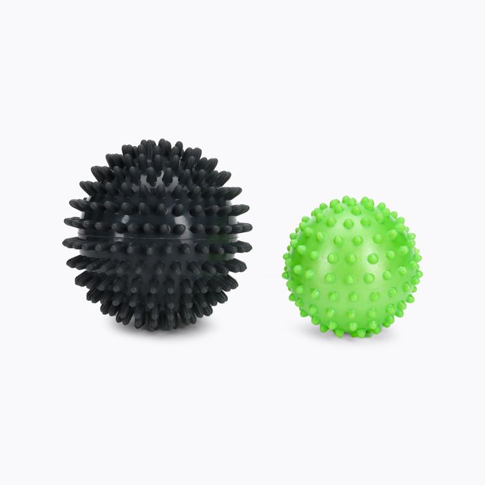 М'ячики для масажу Schildkröt set of 2 Spiky Massage Ball сірі 960054