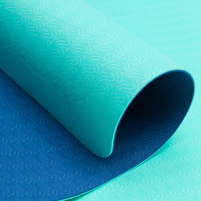 Килимок для йоги  Schildkröt Yoga Mat BICOLOR 4 мм синій 960067 4