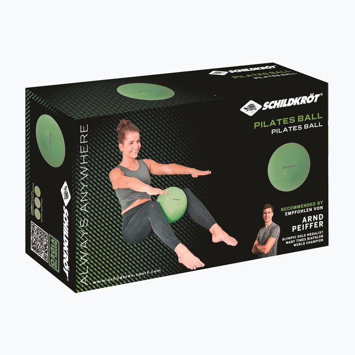М'яч гімнастичний Schildkröt Pilatesball зелений 960133-4521 28 cm 2