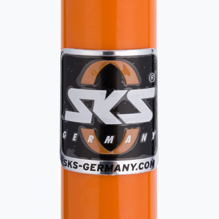 Насос велосипедний SKS Rennkompressor Eva Serwis помаранчевий 10062 4