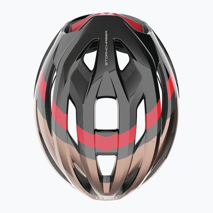 Велосипедний шолом ABUS StormChaser металік мідний 6