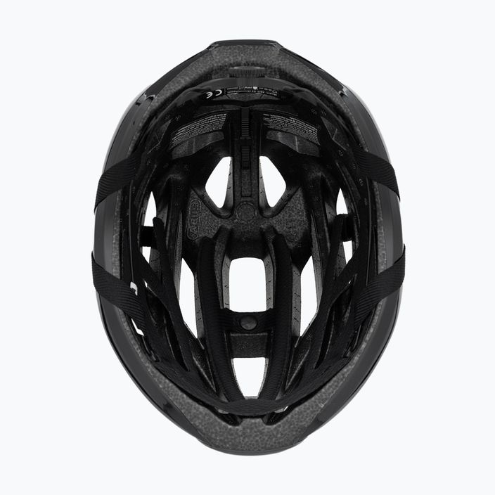 Велосипедний шолом ABUS StormChaser блискучий чорний 2