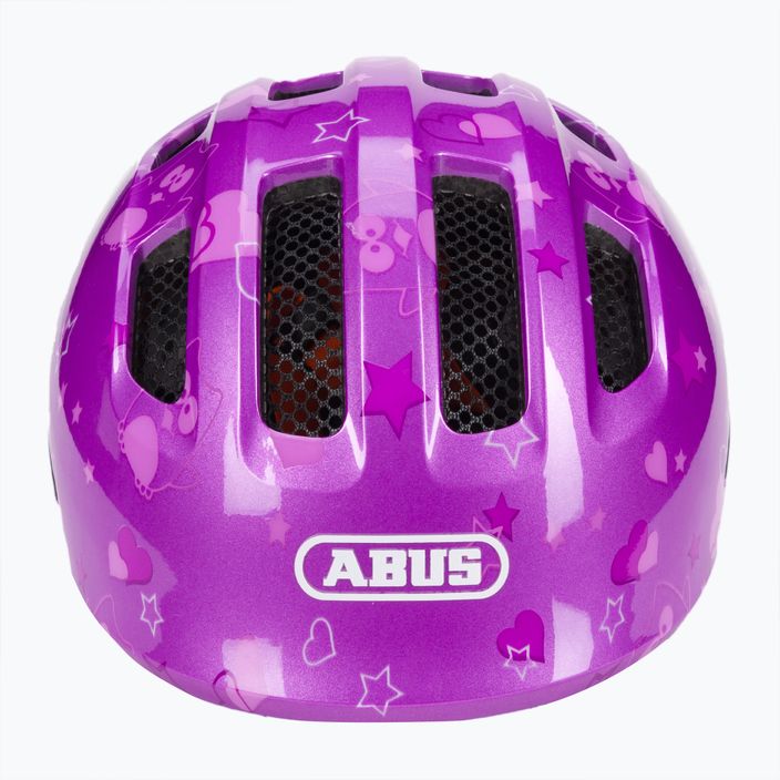 Шолом велосипедний дитячий ABUS Smiley 3.0 фіолетовий 67259 2