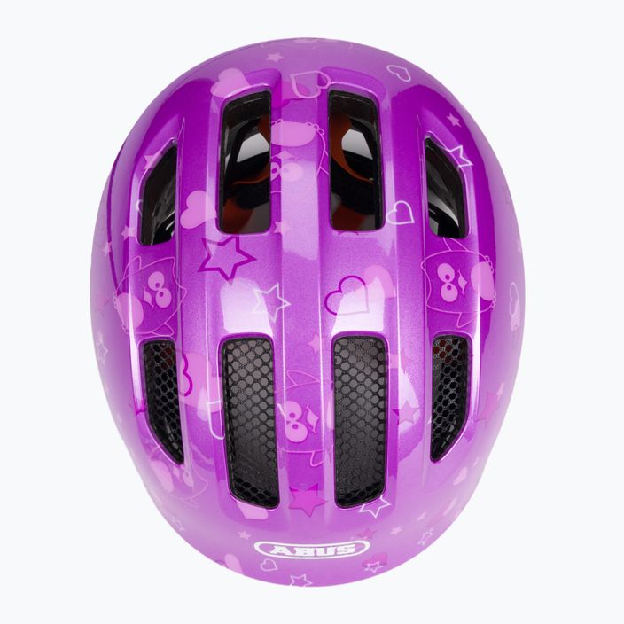 Шолом велосипедний дитячий ABUS Smiley 3.0 фіолетовий 67259 6