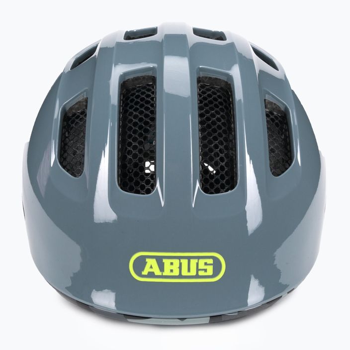 Шолом велосипедний дитячий ABUS Smiley 3.0 ACE LED shiny grey 2