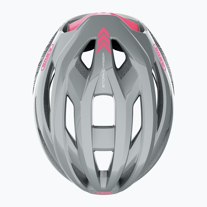 Велосипедний шолом ABUS StormChaser зигзаг сірий 6
