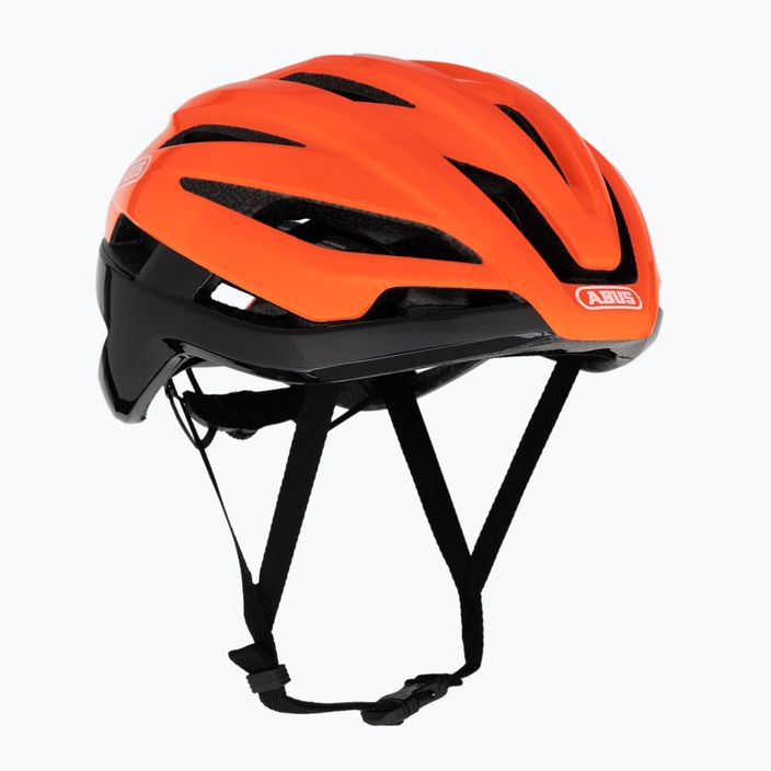 Велосипедний шолом ABUS StormChaser креветковий помаранчевий