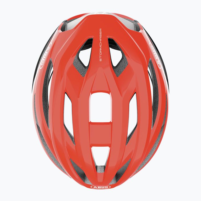 Велосипедний шолом ABUS StormChaser креветковий помаранчевий 6
