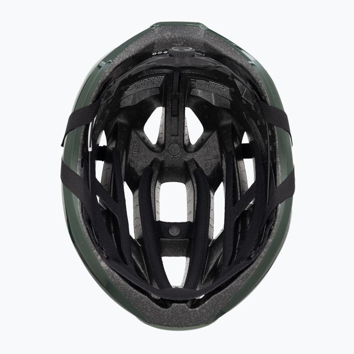 Велосипедний шолом ABUS StormChaser опалово-зелений 2