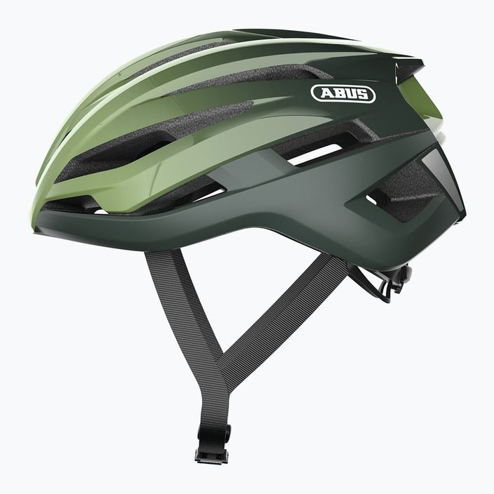 Велосипедний шолом ABUS StormChaser опалово-зелений 3