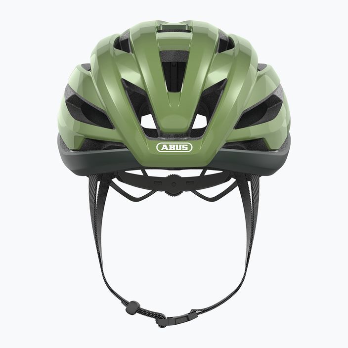 Велосипедний шолом ABUS StormChaser опалово-зелений 4