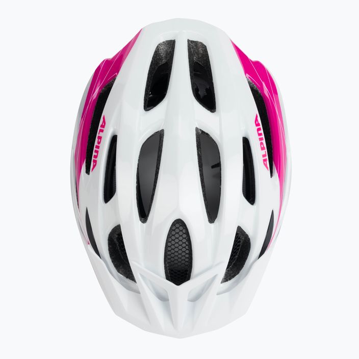 Шолом велосипедний Alpina MTB 17 white/pink 6