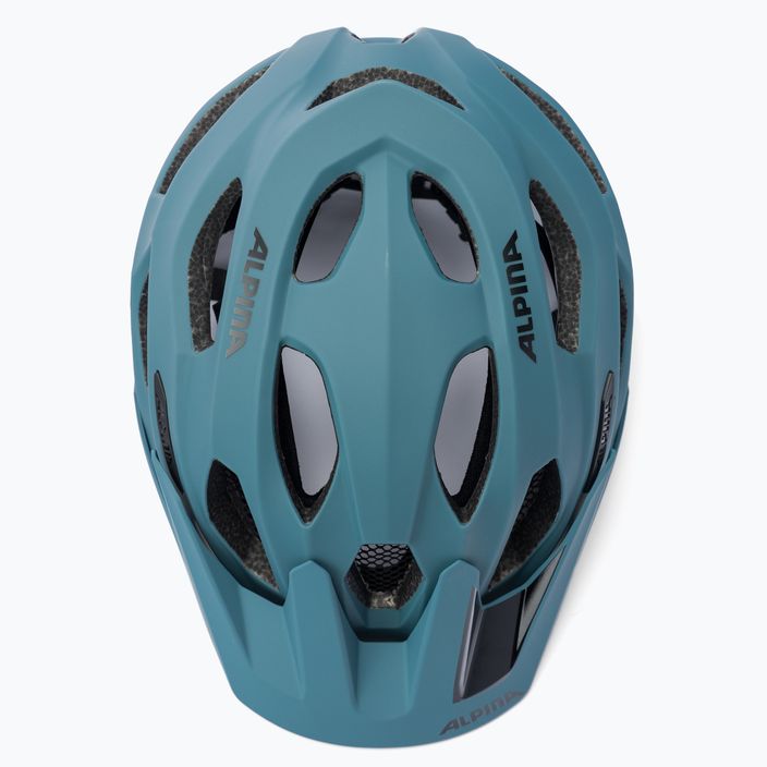 Шолом велосипедний чоловічий Alpina Carapax 2.0 синій A9725188 6