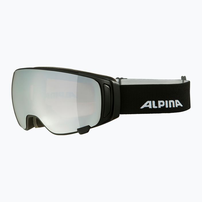 Маска лижна Alpina Double Jack Mag Q-Lite black matt/mirror black 7