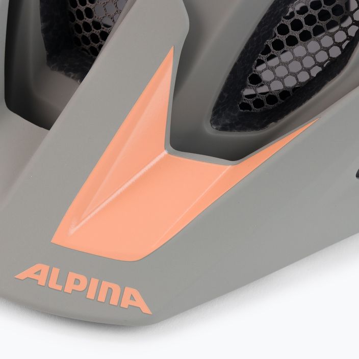 Шолом велосипедний Alpina Carapax 2.0 сірий A9725123 8