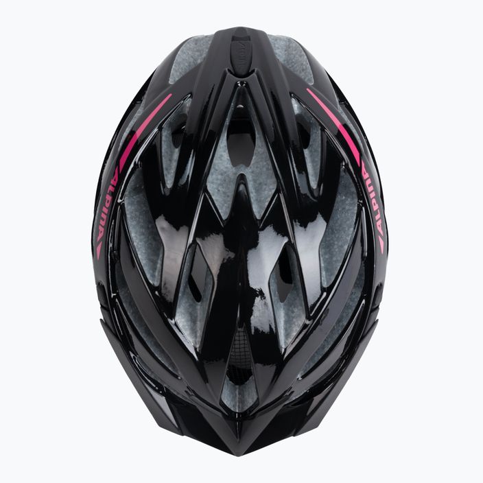 Шолом велосипедний  Alpina Panoma 2.0 black/pink gloss 6