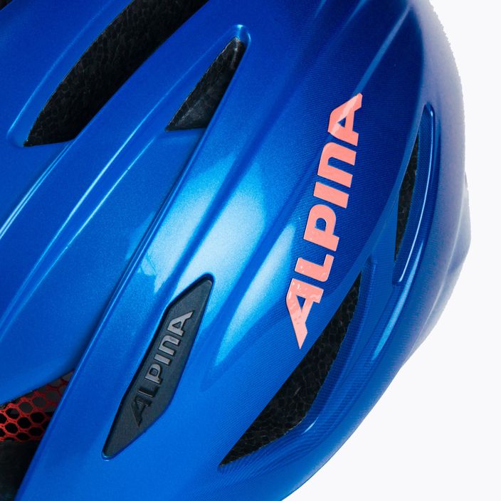 Шолом велосипедний дитячий Alpina Pico синій A9761182 7