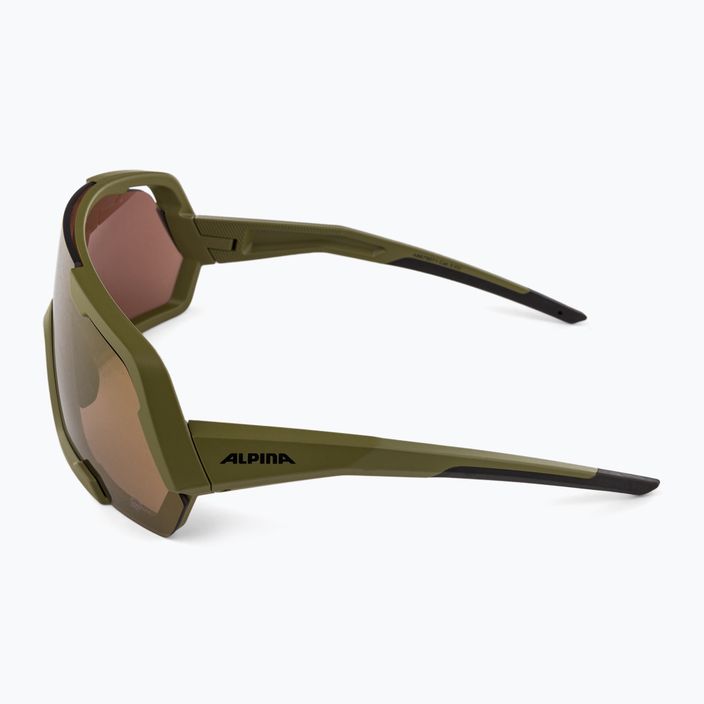Окуляри сонцезахисні Alpina Rocket Q-Lite olive matt/bronze mirror 4