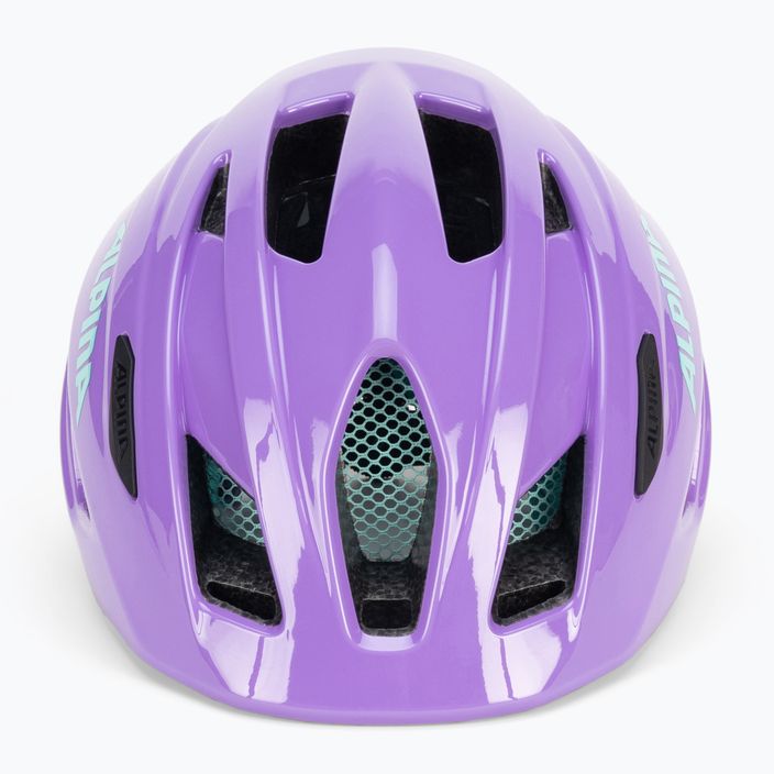 Шолом велосипедний дитячий Alpina Pico purple gloss 2