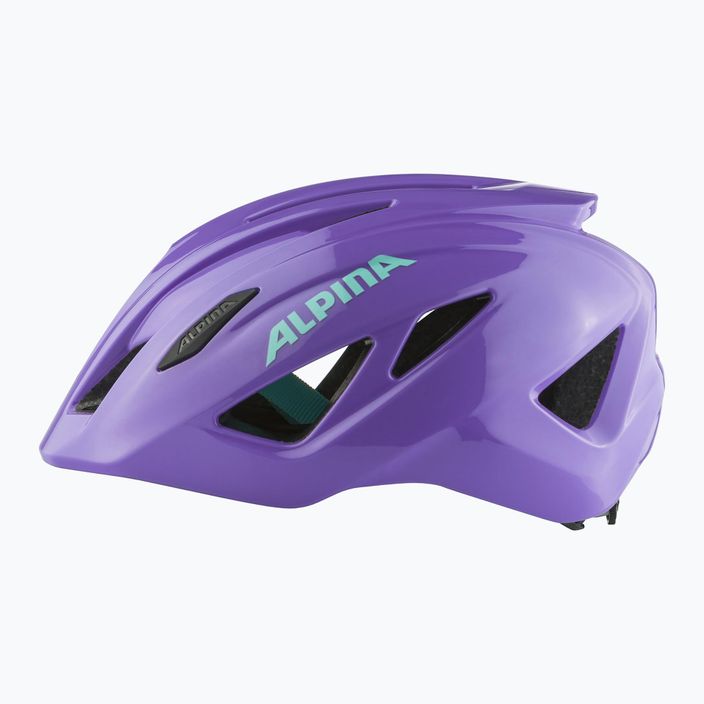 Шолом велосипедний дитячий Alpina Pico purple gloss 6