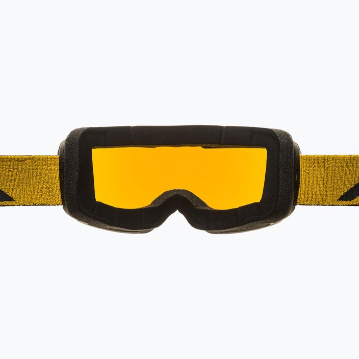 Гірськолижні окуляри Alpina Nendaz Q-Lite S2 чорні/жовті матові/червоні 2