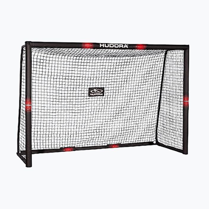 Ворота футбольні Hudora Soccer Goal Pro Tect 180 x 120 cm чорні 3663