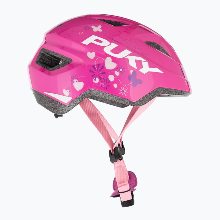 Дитячий велосипедний шолом PUKY PH 8 Pro-S рожевий/квітковий 4