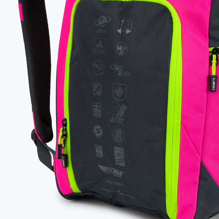 Рюкзак лижний LEKI Skiboot Bag WCR 60 l рожевий 360052029 8
