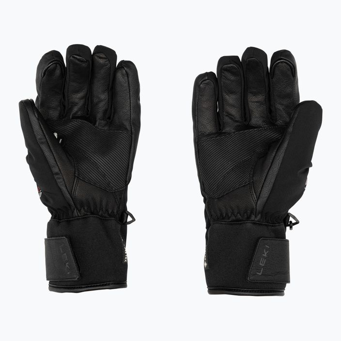 Чоловічі лижні рукавиці LEKI Performance 3D GTX чорні 2