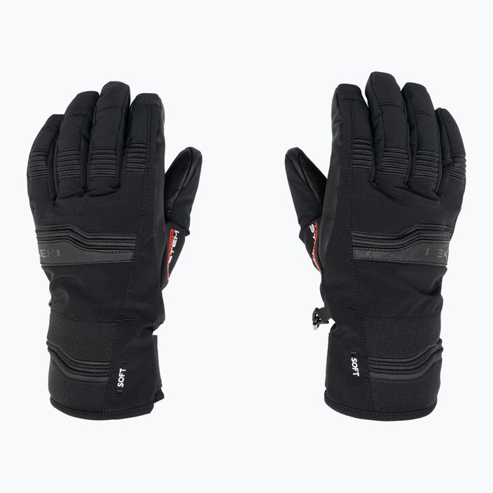 Чоловічі лижні рукавиці LEKI Cerro 3D чорні 3