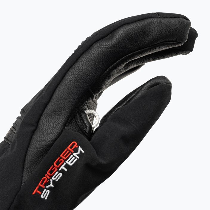 Чоловічі лижні рукавиці LEKI Cerro 3D чорні 4