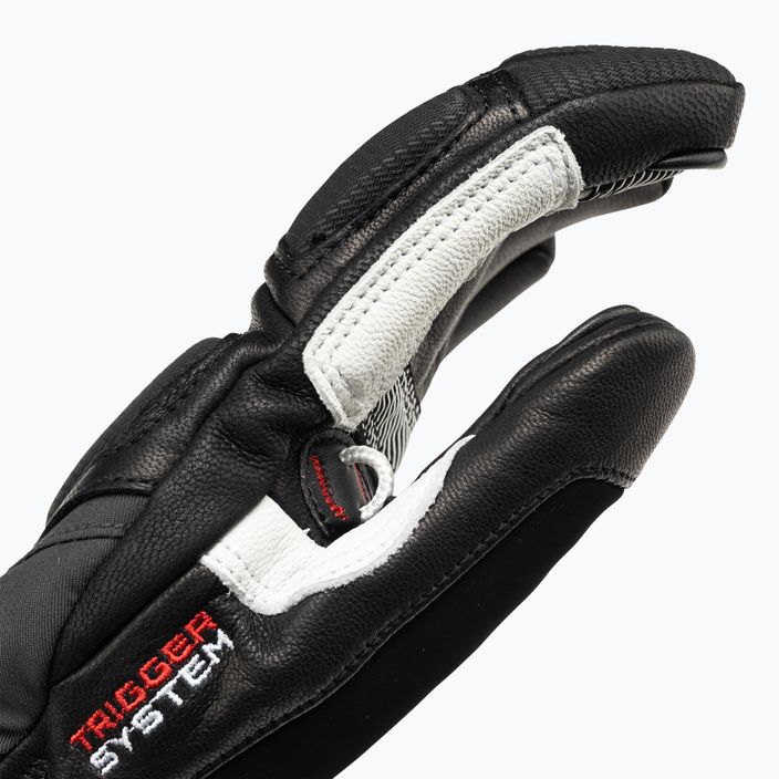 Чоловічі гірськолижні рукавиці LEKI Griffin Pro 3D чорні/білі 4