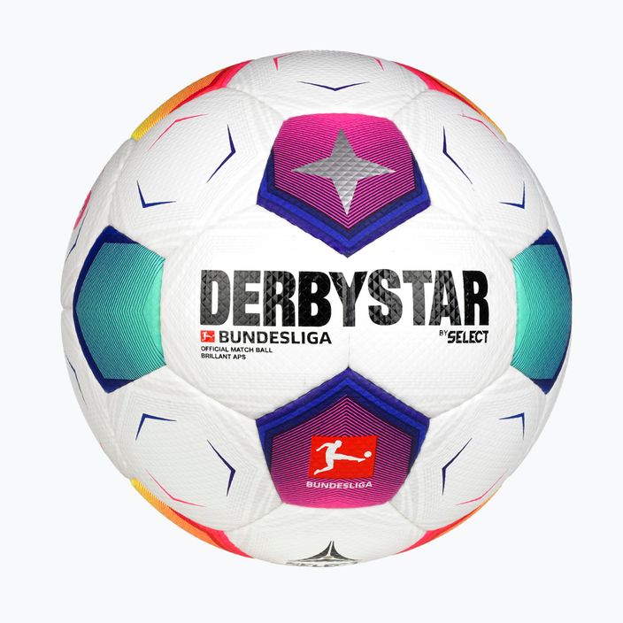 Футбольний м'яч Derbystar Бундесліга Brillant APS v23 багатобарвний розмір 5