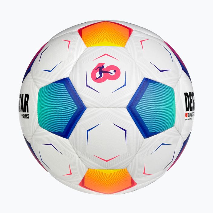 Футбольний м'яч Derbystar Бундесліги Brillant Replica v23 різнокольоровий розмір 4 2