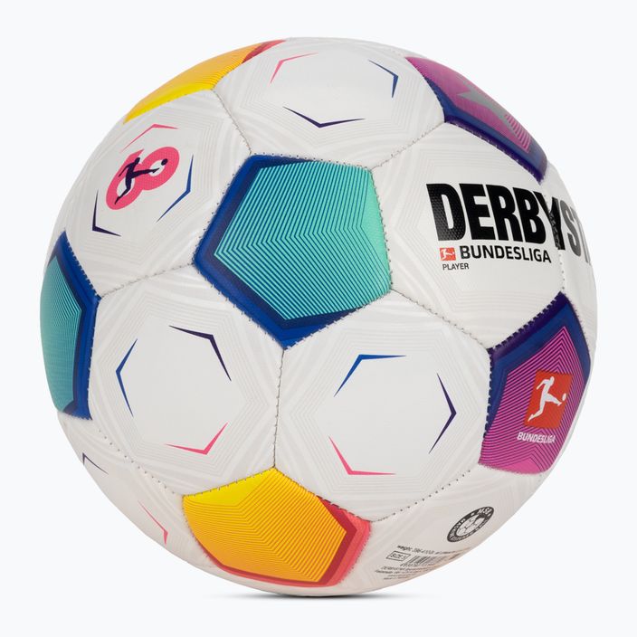 Багатобарвний футбольний м'яч Derbystar Bundesliga Player Special v23 розмір 5 2