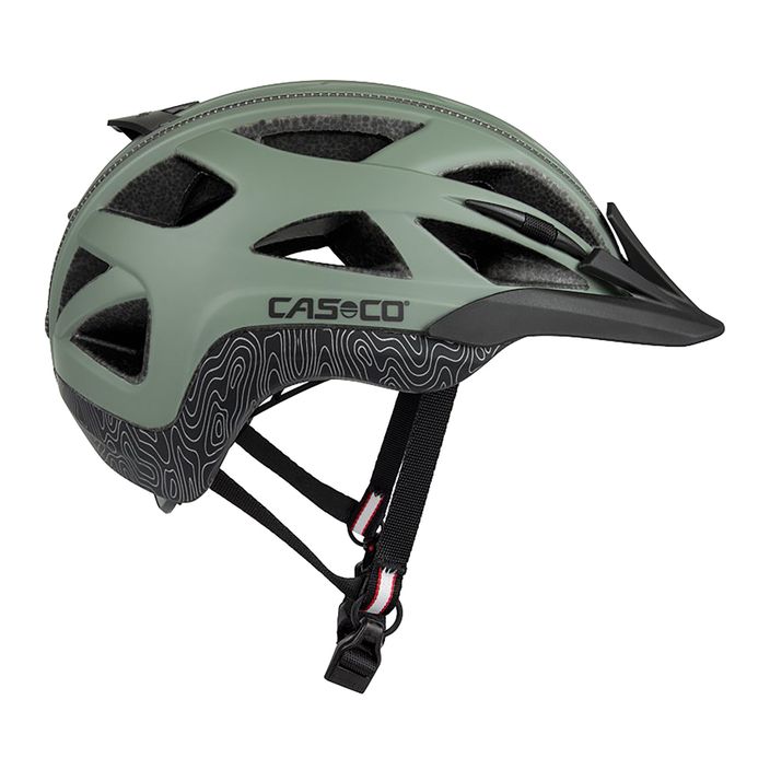 Велосипедний шолом CASCO Activ 2 Pathfinder/зелений 2