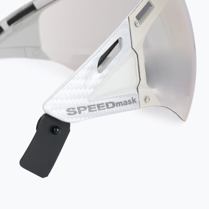 Скло для велосипедного шолома CASCO Speed Carbonic clear/silver mirror 2