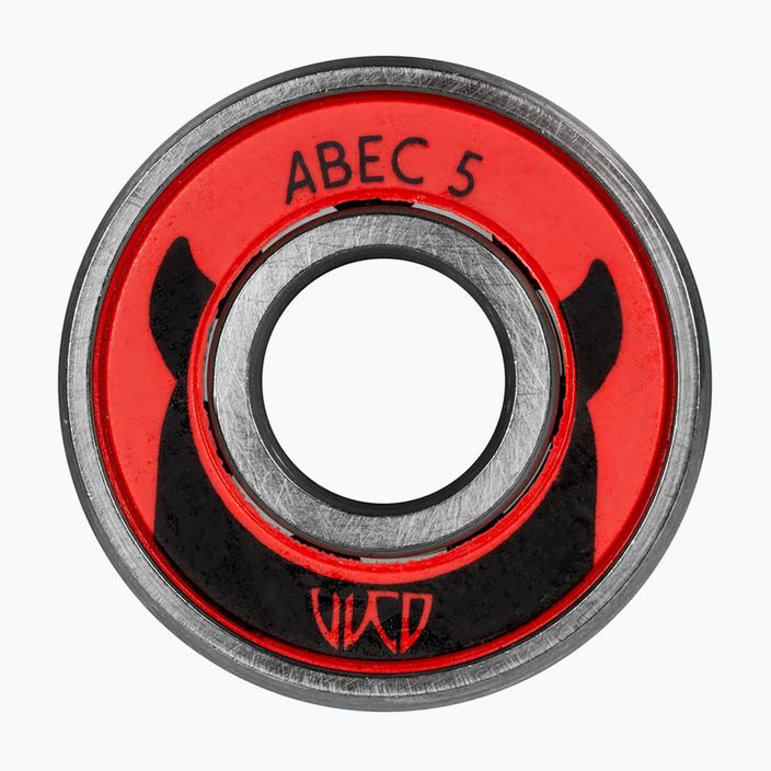 Підшипники Wicked ABEC 5 8-pack червоно-чорні 310035