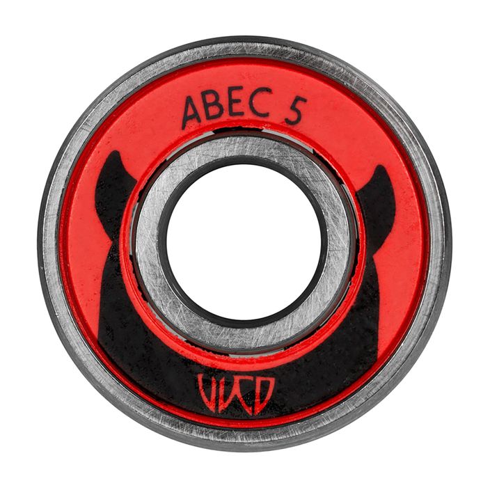 Підшипники Wicked ABEC 5 8-pack червоно-чорні 310035 2