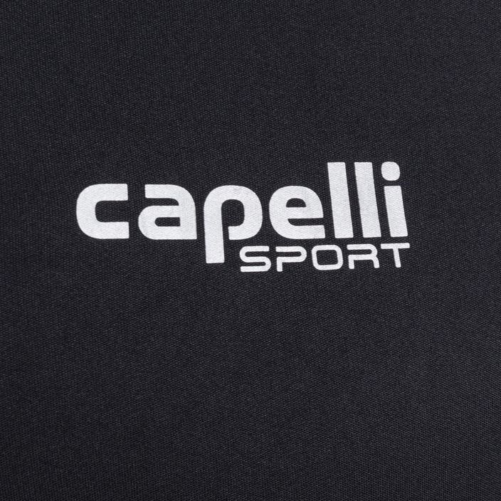 Чоловіча футбольна футболка Capelli Basics I Adult тренувальна чорна 3