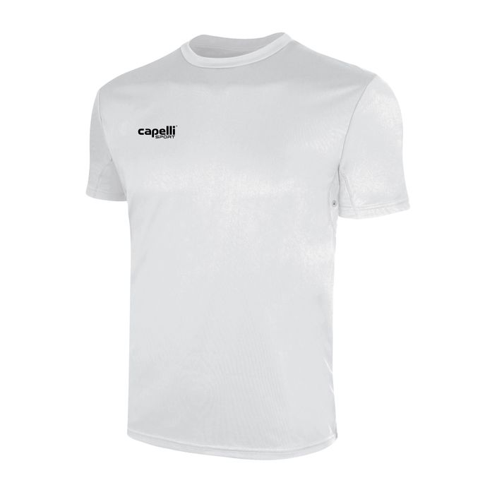 Чоловіча тренувальна футбольна сорочка Capelli Basics I Adult біла 2