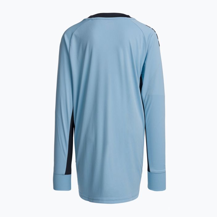 Дитяча футбольна футболка Capelli Pitch Star Goalkeeper світло-блакитна/чорна 2