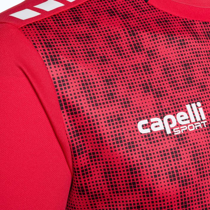 Чоловіча футбольна сорочка Capelli Cs III Block червоно-чорна 3