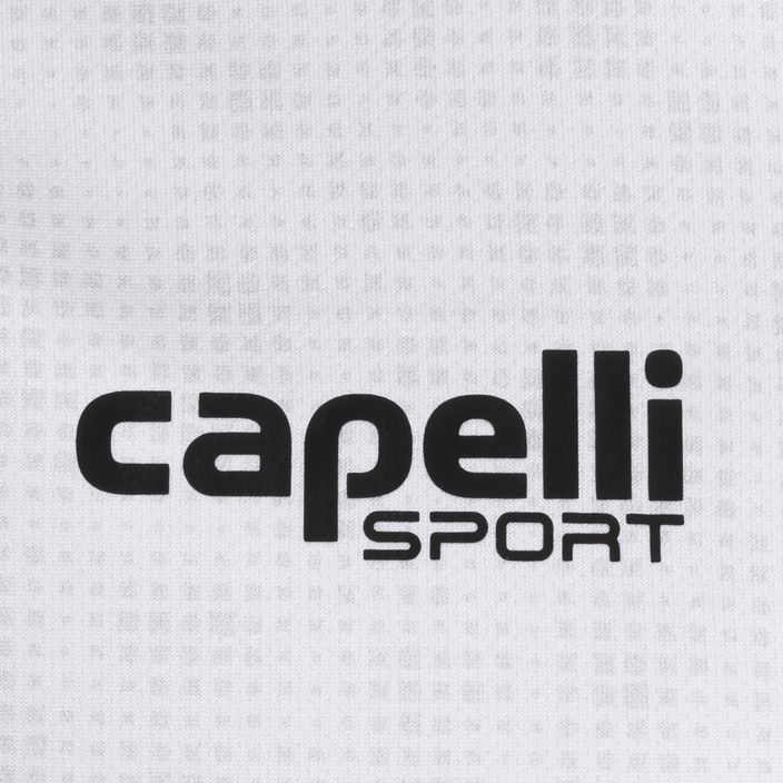Молодіжна футбольна футболка Capelli Cs III Block біла/чорна 3