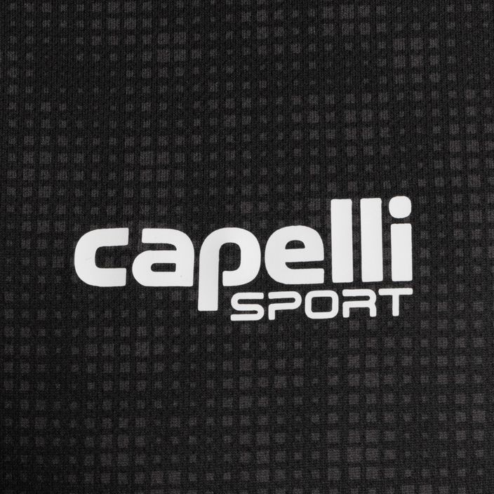 Молодіжна футбольна футболка Capelli Cs III Block чорно-біла 3