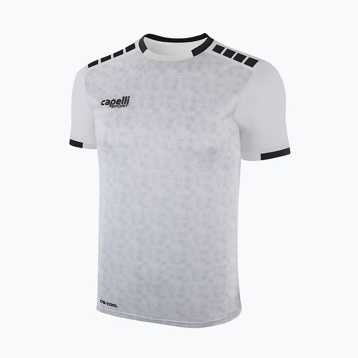 Молодіжна футбольна футболка Capelli Cs III Block біла/чорна 4
