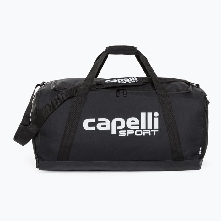 Чоловіча футбольна сумка Capelli Club I Duffle S чорно-біла